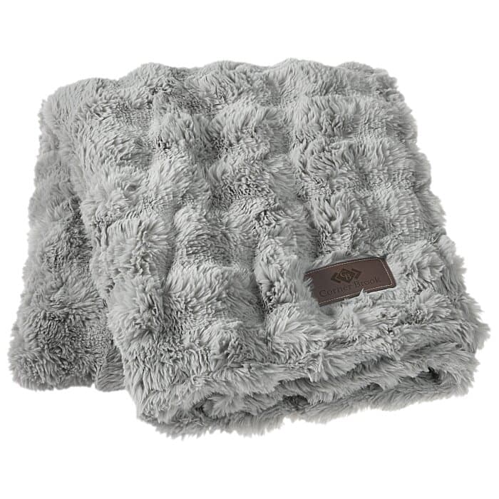 Bubble Faux Fur Blanket