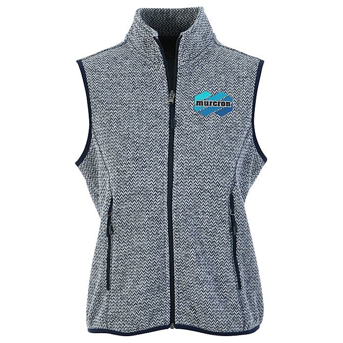 Jasper Jacquard Fleece Vest - Ladies'