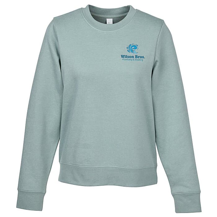 Ultimate 8.3-oz CVC Fleece Crew - Ladies' - Embroidered
