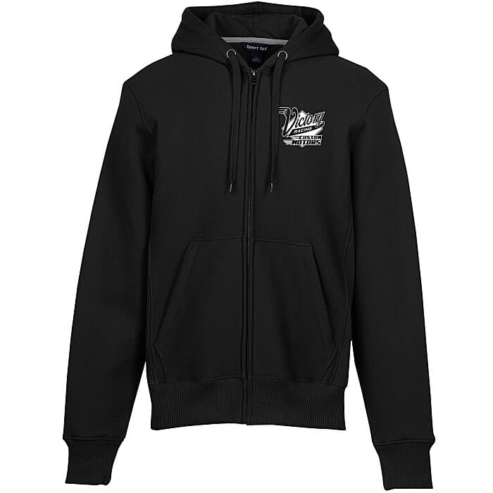 Super Heavy Full-Zip Hooded Sweatshirt - Screen