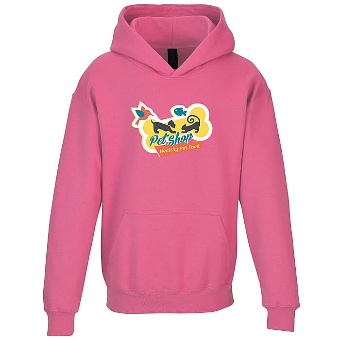 Gildan Softstyle Fleece Hoodie - Youth - Full Color