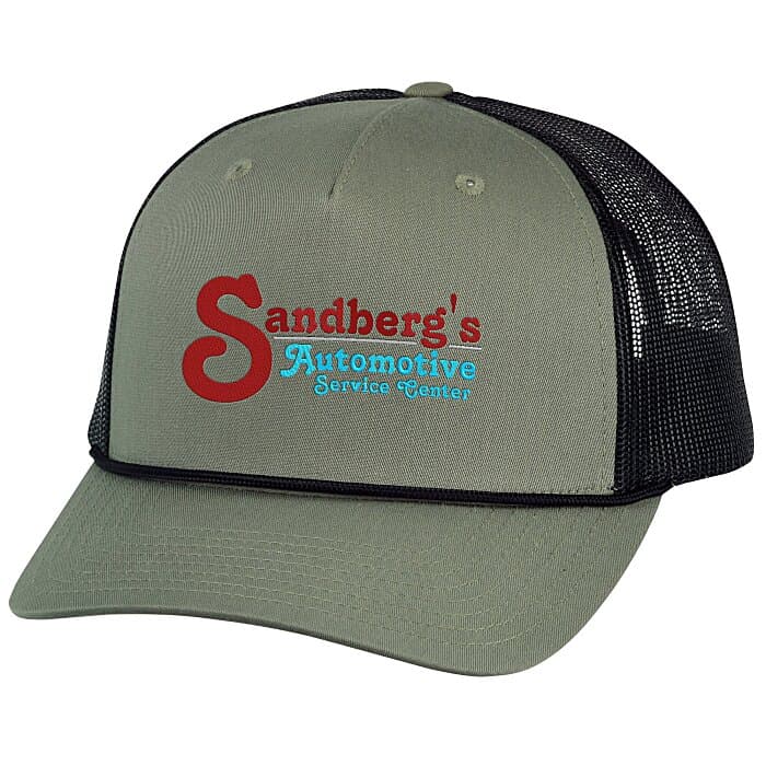 Richardson Five Panel Rope Trucker Cap