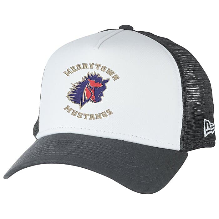 New Era A-Frame Snapback Mesh Back Cap