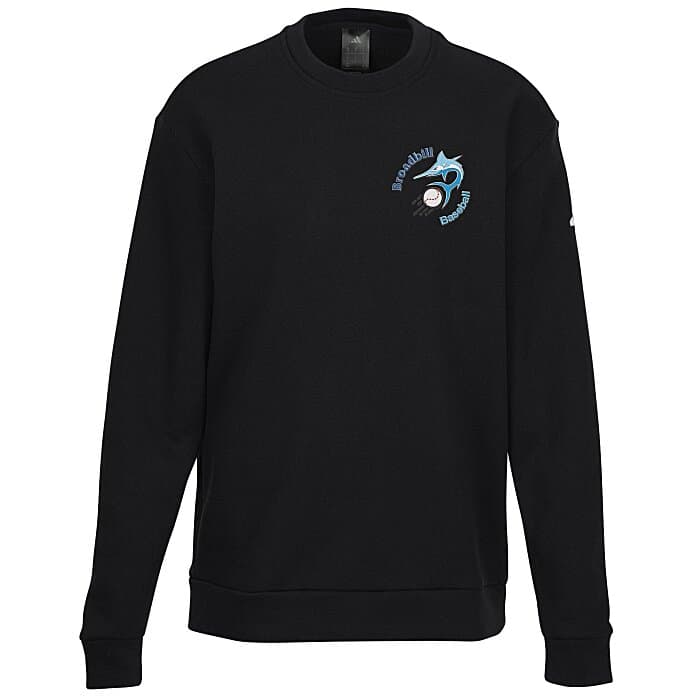 adidas Fleece Crew Sweatshirt - Embroidered