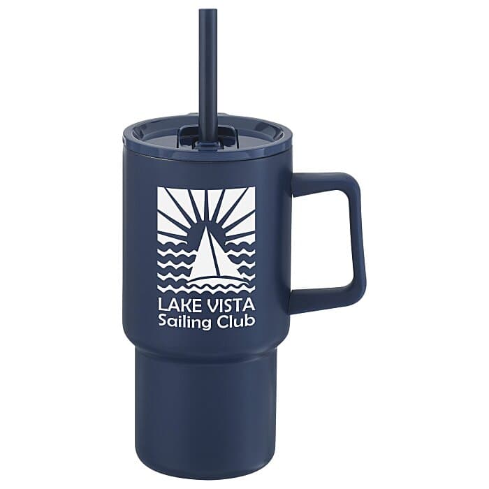 Summit Vacuum Mug with Straw - 18 oz.