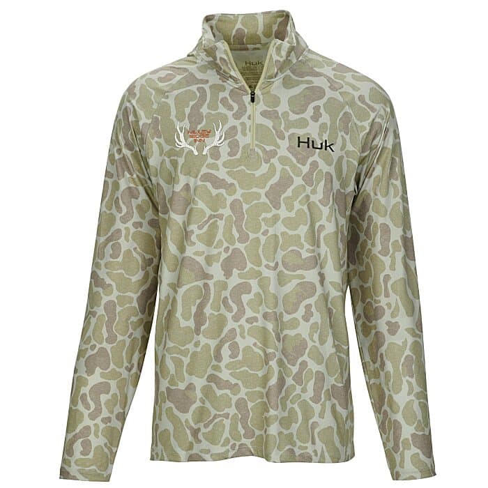 Huk Airweight Printed 1/4-Zip Pullover
