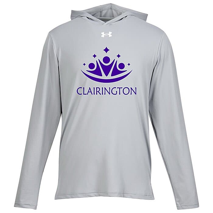 Under Armour Team Vanish Hooded Long Sleeve T-Shirt - Screen