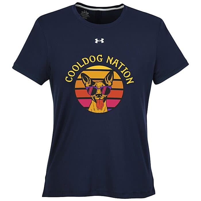 Under Armour Team Vanish T-Shirt - Ladies' - Full Color