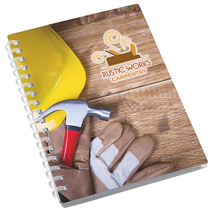 Jericho Soft Spiral Notebook - 6 inches H x 4 inches W