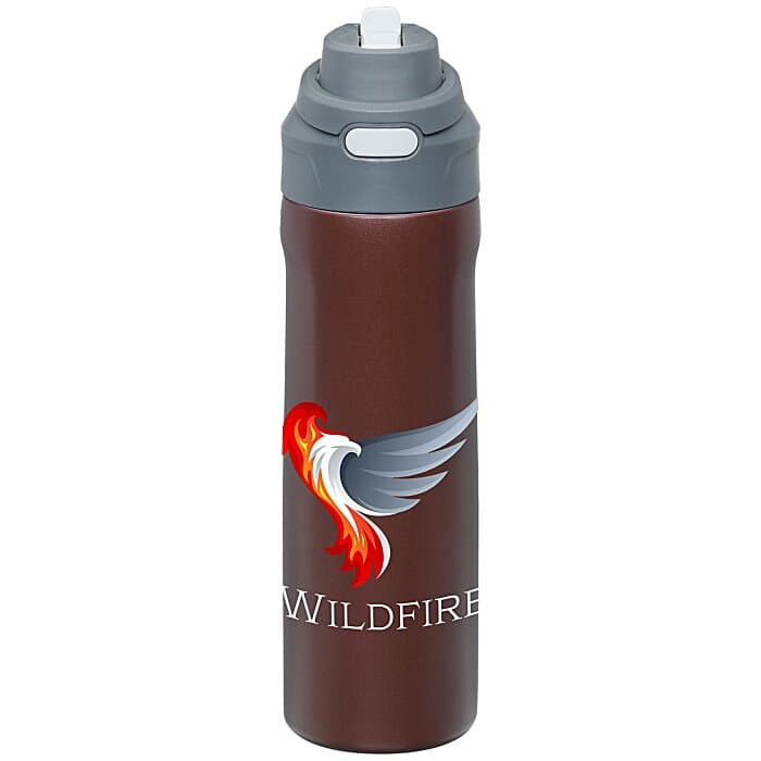 Colorful Pop Up Vacuum Bottle - 24 oz.