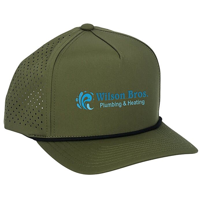 Weekender Perforated Rope Snapback Cap