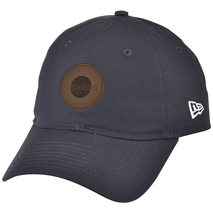 New Era Unstructured Cotton Cap - Laser Engraved Patch