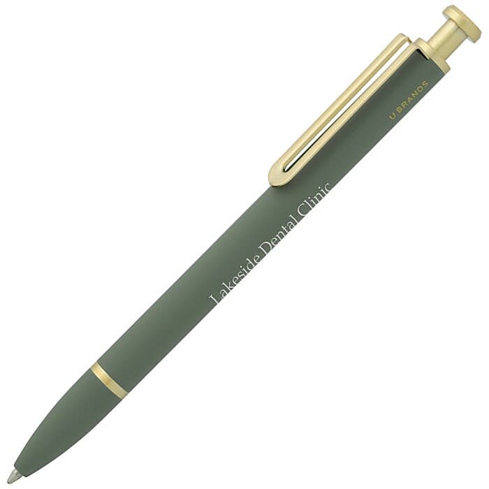U Brands Monterey Earthly Soft Touch Metal Pen