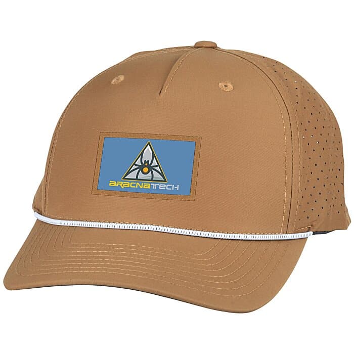 Richardson Laser Perforated Performance Rope Cap - Full Color Patch