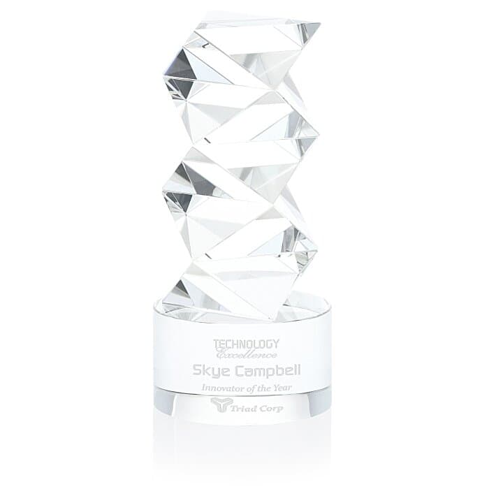 Landmark Crystal Award - 8 inches