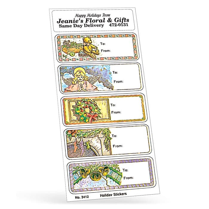 Holiday Stickers - Traditional