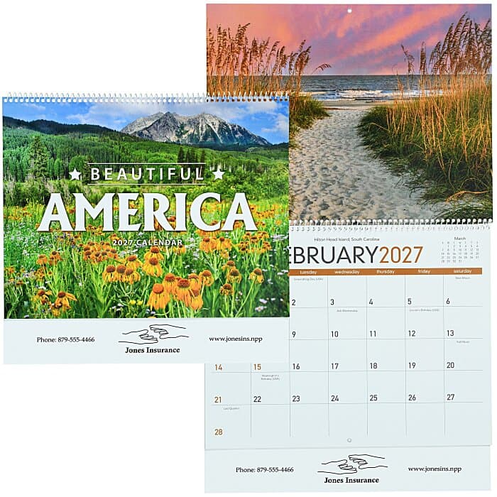 Beautiful America Calendar