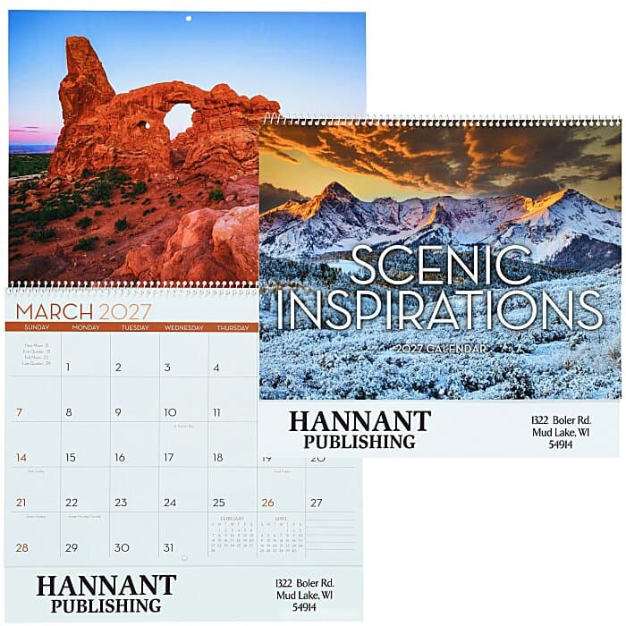 Scenic Inspirations Calendar