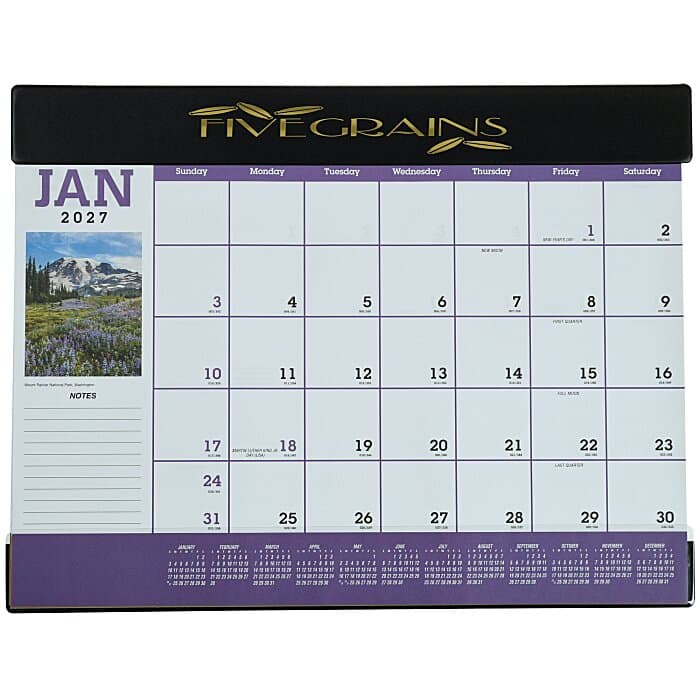 Deluxe Scenic Desk Pad